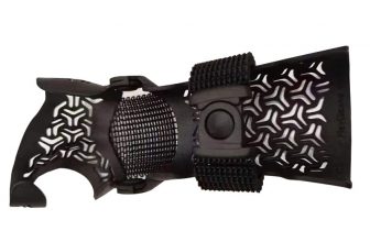 MJF הדפסת תלת מימד שחור ניילון רפואי מגני זרועות