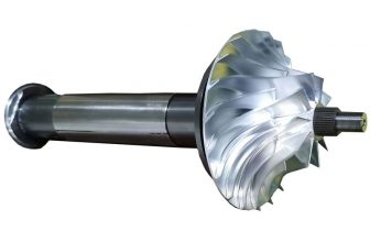 מעבד 5 צירים סגסוגת אלומיניום-מגנזיום מים אימפלר